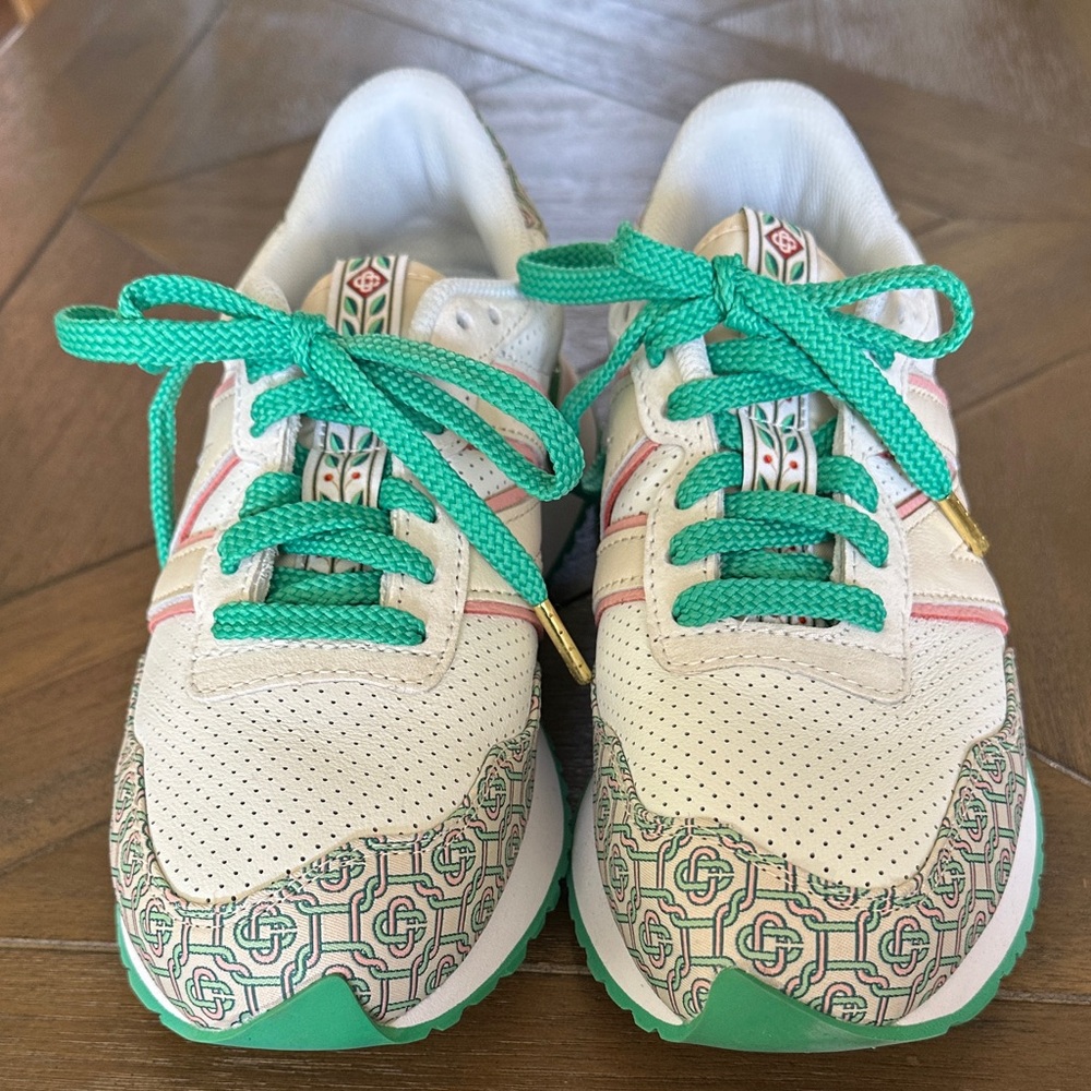NEW Casablanca x New Balance 237 Sneakers in Munsell White Green - Mens Size 7.5